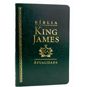 Bíblia Sagrada - King James RA - Capa Luxo Verde