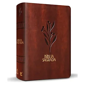 Bíblia sagrada Capa Luxo Oliveira Marrom | Viviane Martinello