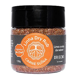 Dry Rub Carne Suína 130g