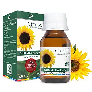 Óleo Vegetal Girassol WNF - 50ml