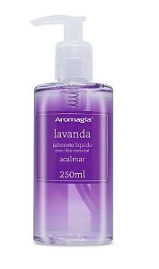 Sabonete Líquido com Óleos Essenciais, para as Mãos Aromagia - Lavanda 250ml