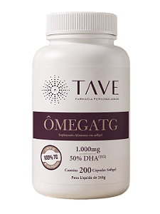 Ômega TG Tave - 200 Cápsulas