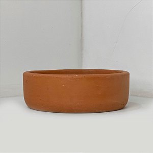 Vaso de Cerâmica Cuia Natural