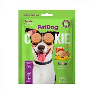 Biscoito PetDog Cookie Active para Cães - 250g