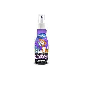 Colônia Fragrância Lavanda para Cães e Gatos - 120ml