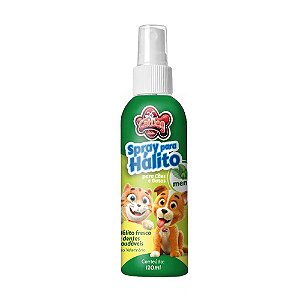 Spray Bom Hálito para Cachorros e Gatos - Menta 120ml