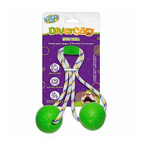 Brinquedo Duo Ball Divercão Pequeno - Verde