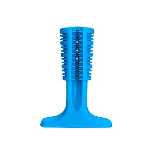 Mordedor Escova Dental para Cães - Azul