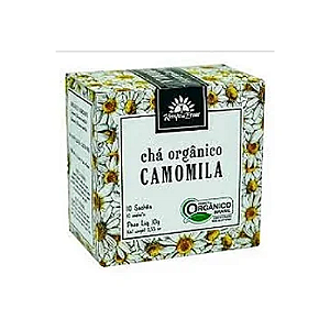 Cha Orgânico Camomila 10 Sachês kampo de Ervas