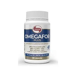 Omegafor Plus 60 Cápsulas Vitafor