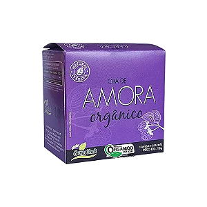 Chá Orgânico Amora 10 Sachês Campo Verde