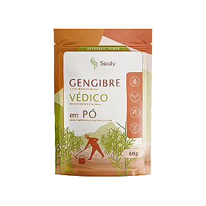 Gengibre em Pó 60 g Souly