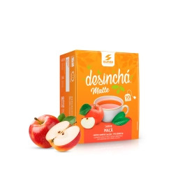 Chá Matte Maçã 10 sachês Desinchá