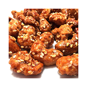Castanha Caramelizada com Mel e Gergelim a Granel