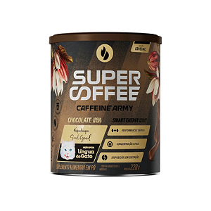 Super Coffee Chocolate Língua de Gato 220g Caffeine Army