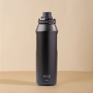 Garrafa Térmica  Vyta Preta 950ml  Pacco