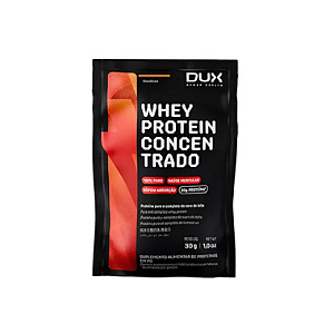 Whey Protein Concentrado Sachê 30g Sabor Cookies Dux