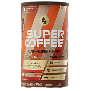 Super Coffee Chocolate Lajotinha 380g Caffeine Army