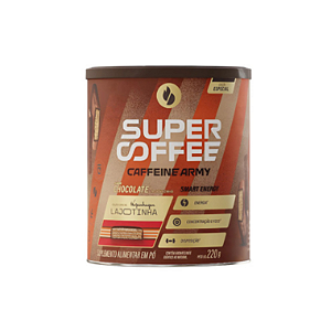 Super Coffee Chocolate Lajotinha 220g Caffeine Army