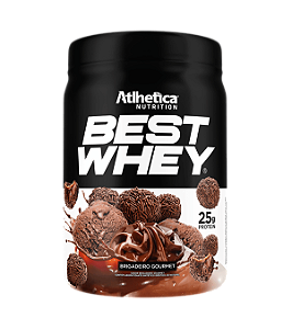 Best Whey Proteína 3W 450g Brigadeiro Gourmet Atlhetica Nutrition