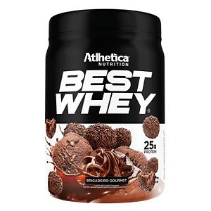 Best Whey Proteína 3W 450g Brigadeiro Gourmet Atlhetica Nutrition