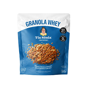Granola Whey Linha Funcional 200g Tia Sônia