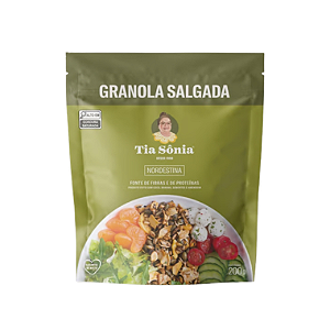 Granola Salgada Nordestina 200g Tia Sônia