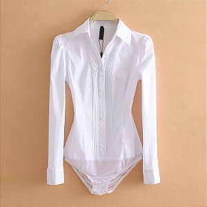 camisa acinturada feminina