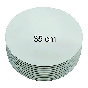 Cake Board Circular 35cm 2 unidades MDF