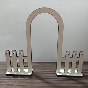 Mini Painel Arco com cerca 2 unidades MDF