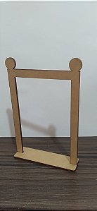 Mini Painel Circo Trapezista 13cm 5 unidades MDF