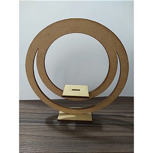 Mini Painel duplo com apoio MDF 5 unidades