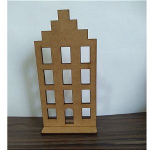 Mini Painel Prédio Homem-Aranha MDF 5 unidades