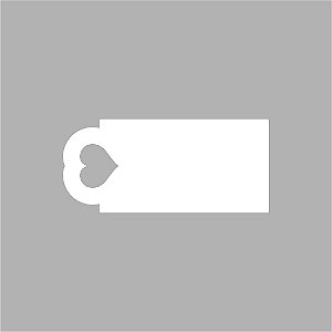 Tábuas de servir frios bandeja 35 x 16cm 2 unidades MDF branco