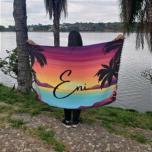 Canga personalizada Pôr do Sol