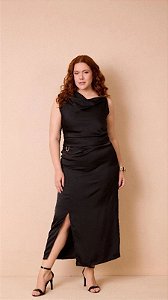 Saia Cetim com Aviamento