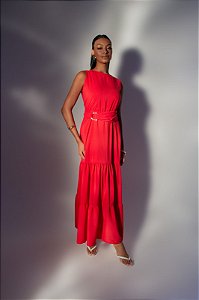 Vestido Longo com Aviamento