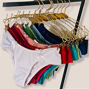 KIT COMPRE 5 E LEVE 6 - CALCINHAS MODELO BIQUÍNI -ESTAMPADAS  - EXG/48
