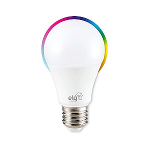 Lâmpada Led RGB 10w Inteligente Wi-Fi ELG SHLL100