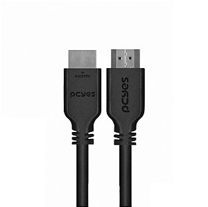 Cabo HDMI 2.0v 4K Ultra HD 3D com 2 metros - PCYES PHM20-2