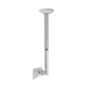 Suporte TV Teto Telescópio 360° EXTRA PLUS REFORÇADO 10 à 60 Polegadas - Lidimar 1061.5B Branco