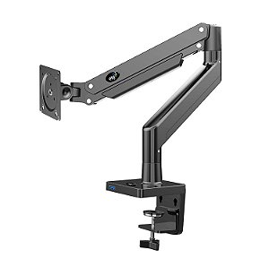 Suporte Articulado de Mesa com Pistão a Gás COM CABO USB para Monitores de 22 à 40 Polegadas 5ª Geração PROFESSIONAL SERIES - ELG F100APRO