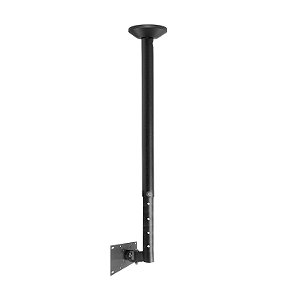 Suporte TV Teto Telescópio 360° MASTER PLUS REFORÇADO 10 à 60 Polegadas - Lidimar 1061.9P Preto - Projeto Especial