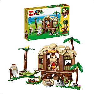 Lego Super Mario Expansão Casa na Árvore Do Donkey Kong 71424