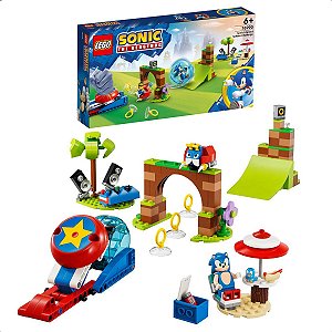 Lego Sonic Desafio de Looping Da Zona De Green Hill 802 pcs 76994