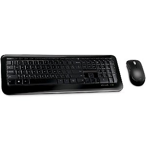 Combo Teclado e Mouse Sem Fio 850 - Microsoft