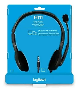 Headset Com Fio H111 - Logitech