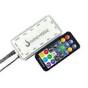 Controladora Rise Mod Sound ARGB 6p 10Fans