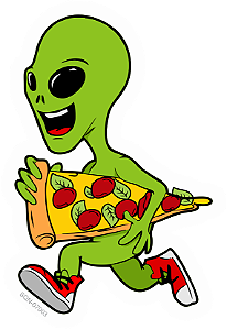 ET ladrão de pizza