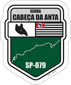 Patch Adesivo Serra  Cabeça de Anta